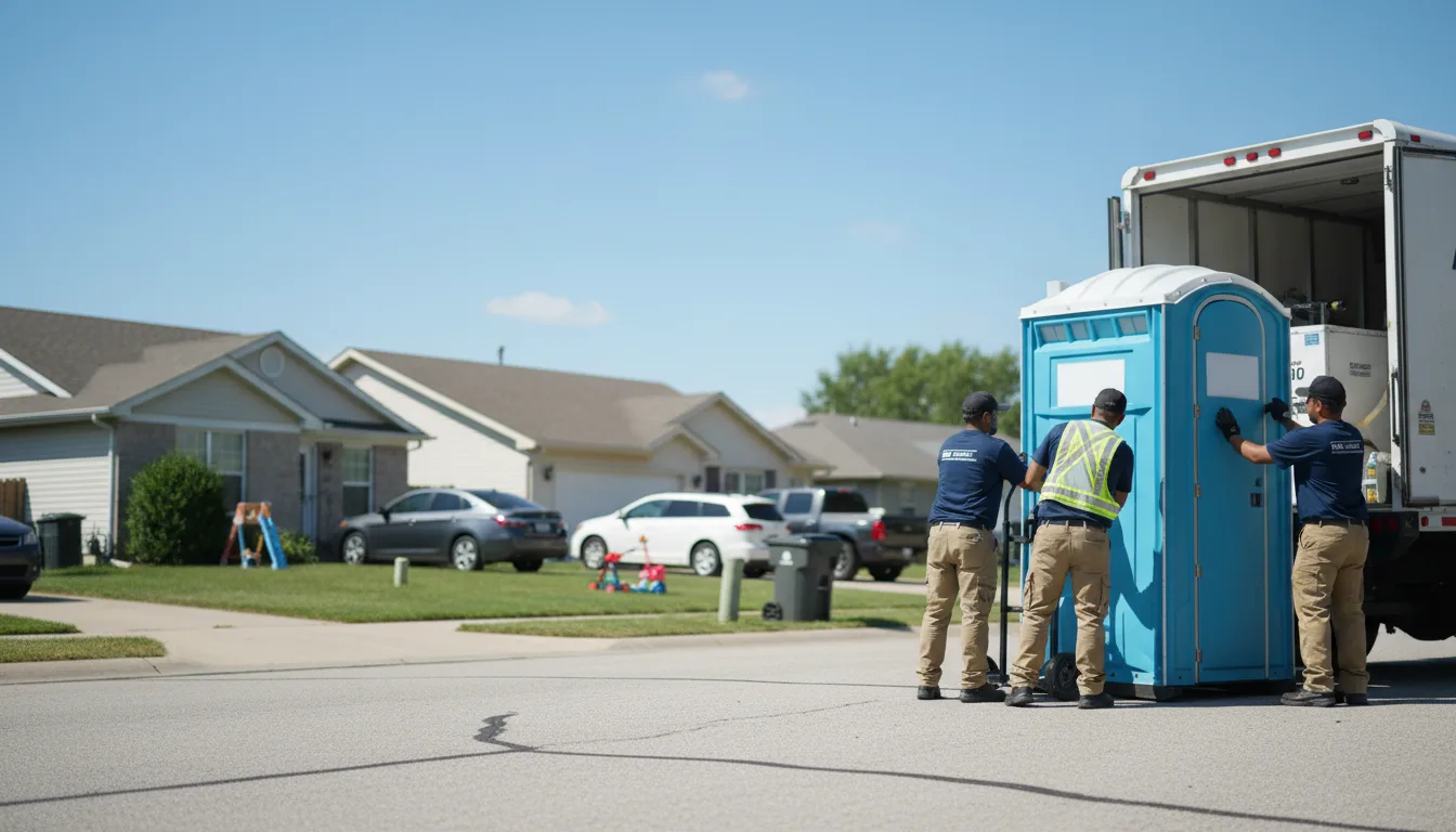Standard Porta Potty Rentals in Three Rivers, MI near me